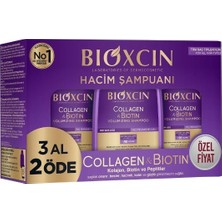 Bioxcin Collagen & Biotin Hacim Şampuanı 300 ml - 3 Al 2 Öde