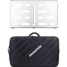 Mono Pfx-Pb-M-Slv-Bdl Medium Pedalboard Silver & Touraccessory Case 2.0