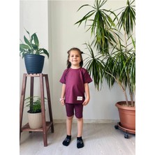 Lily & Co. Basic Tişörtlü Taytlı Ikili Takım