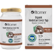 Fitomer Organik Hindistan Cevizi Yağı 100 ml Soğuk Sıkım