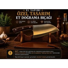 Dayı Deri Kılıflı Kamp ve Mutfak Bıçağı Paslanmaz Çelik