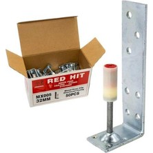 Red Hit MX005 L Köşebentli Barutlu Çivi (50 Li Paket)