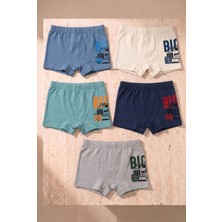 Bony Socks Erkek Çocuk Big 5'li Paket Boxer