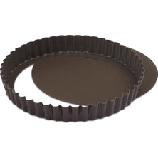 Mutfak Tart Kalıbı Yuvarlak Çıkma Tabanlı 28 cm