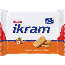Ülker Ikram Kremalı Bisk.Fındıklı 3 X 84 gr X 12