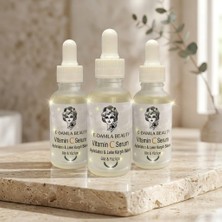(2 Adet) Leke Karşıtı & Aydınlatıcı C Vitamini Serumu | E Vitamini & Ferulic Asit | Nemlendirici 30 ml