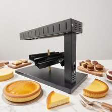 Generic 750W Peynir Izgarası Raclette Peynir Eritici, 40'larda Erime Eşit Isıtma Peynir Eritmek ve Isıtmak Için Eğilebilir ve Döndürülebilir