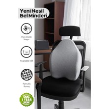 St. Morritz Ortopedik Bel Yastigi Visco Sandalye Minderi Sandalye Yastıgı-Yeni Nesil