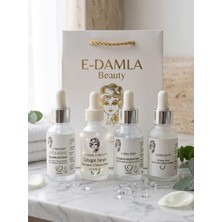 Nem Dolgunlaştırıcı Temel Bakım Seti (4'lü) Hyaluronik Asit & Kolajen & Anti Aging & Eye Contour