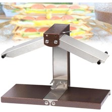 Gmhxylophyte Hızlı Isıtma Raclette Eritici, Peynir Isıtıcı, Eğilebilir, Ayarlanabilir, Yarım Peynir Çarkı, 1000 W, Hızlı Isıtma, Restoran Mutfak ve Kafeler Için