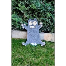 St. Morritz Vavahşaptasarım Şaşkın Kedi Tırmalama Matı Catnipli