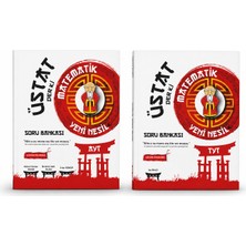 Üstat Dergi Tyt Ayt Matematik Yeni Nesil Soru Bankası 2 Kitap Set – Tyt Matematik + Ayt Matematik Soru Bankası Çözüm Fasiküllü