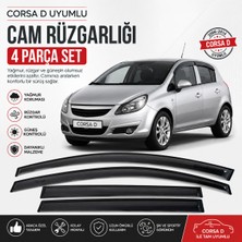 Mega Oto Market Ottoman Opel Corsa D Uyumlu Cam Rüzgarlığı