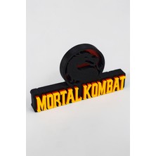 Hunga Mortal Kombat - Logo - Masa Üstü Figür
