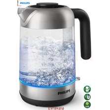 St. Morritz Evrekala Shop Cam Su Isıtıcı Philips Glass Kettle -Yetkili Evrekala- 1.7 Lt Yeni Seri Özel Cam