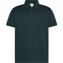 Calvin Klein Erkek Yeşil Calvin Klein Ss Tonal Strıpe Polo, Pzm Yeşil Erkek Polo