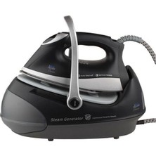St. Morritz BH355SI 2400 Watt Siyah Elmas Seramik Tabanlı Panzer Dijital Buhar Kazanlı Ütü
