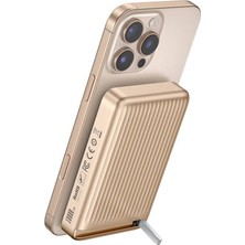 Mcdodo MC-7812 10.000 Mah 30 W Qi2 Manyetik Powerbank Gold