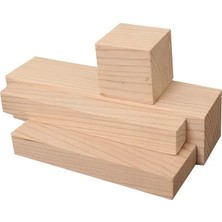 St. Morritz (2x2 cm x 125 cm 1 Adet) Köknar (Göknar) Ahşap Çıta Taslak Tahta Blok ve Kereste