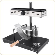 Little Balance Macchina Per Raclette - Küçük Denge - Mezza Ruota Savoyarde - 850 W - 6 Kişilik - Tasarım Meuuuh / Acciaio Inossidabile