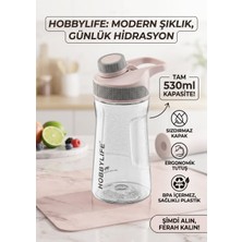 Seg Home Ergonomik Sızdırmaz Kapaklı Su Matarası / Suluk 530 ml - Bpa Içermez Detoks ve Spor Suluk