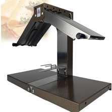 Ev ve Ticari Kullanım Için Ozcnykt Raclette Peynir Eritici, Makarna, Burger ve Nacho Topingler Için Ayarlanabilir Paslanmaz Çelik Peynir Isıtıcı