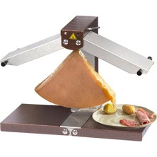 Raclette Izgara 1-6 Kişilik – Louis Tellier Brézière® Signature Original – Dayanıklı ve Temizlemesi Kolay – Geleneksel Raclette Deneyimi Için Yüksekliği Ayarlanabilir Isıtma Rayları