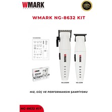 St. Morritz NG-8632 Profesyonel Saç Kesme Makinesi ve Trimmer Seti | Barber Kit | Güçlü Motor ve Hassas Kesim