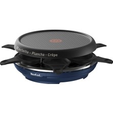 Tefal Neo Deco 6 RE12A4 6 Kişi 850W Siyah Mavi Elektrikli Raclette (850W, 310MM, 310MM, 131,5MM, 2kg, 353MM)