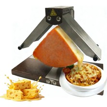 Generic Peynir Eritme Makinesi 1000W Hızlı Isıtma Çok Fonksiyonlu Peynir Eritici Raclette Izgara Paslanmaz Çelikten Yapılmış, Eritme Çıkışı 0 ~ 90 ° Mutfak Için Ayarlanabilir
