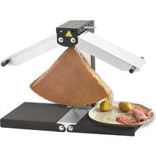 Raclette Izgara 1-6 Kişilik – Louis Tellier Brézière® Signature Basalte Black – Dayanıklı ve Temizlemesi Kolay – Geleneksel Raclette Deneyimi Için Yüksekliği Ayarlanabilir Isıtma Rayları