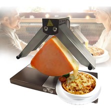 Aile Için Precıstech Raclette, Ayarlanabilir Yapışmaz Peynir Tepsili Elektrikli Peynir Eritici, Dayanıklı Metal Raclette