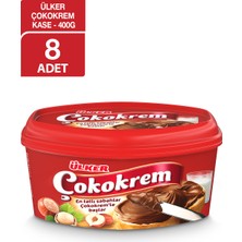 Ülker Çokokrem Kase - 400 Gram - 8 Adet