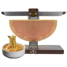 Precıstech Elektrikli Peynir Isıtıcı, Çift Isıtma Bölgeli Raclette Peynir Eritici, Dayanıklı Metal Raclette, Aile ve Parti Için Kompakt Raclette