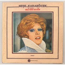 Kervan Neşe Karaböcek Deli Gibi Sevdim Lp Plak (1975 Orijinal Dönem Baskı)