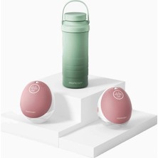 Momcozy M9 Milk Cooler Bundle Mobile Flow™ Göğüs Pompası ve Taşınabilir Süt Soğutucu Seti