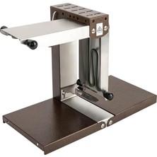 Dnepeı Raclette Peynir Eritici, Yarım Çark Peynir Için Katlanabilir Isıtma Elemanlı 1000W Ticari Elektrikli Izgara, Fondü Restoranları Için Ideal