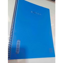 Extra 40 Yaprak Cızgılı A4 Spırallı Defter