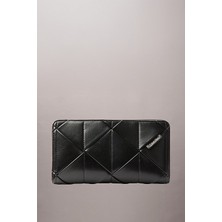 Calvin Klein Woven Passport Longfold