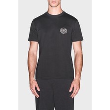 Armani Exchange Logolu % 100 Pamuk Bisiklet Yaka T Shirt Erkek T Shirt XM003078 AF10361 U8128
