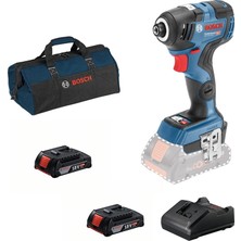 Bosch Gdr 18V-200 C 2X2.0AH Çift Akülü Akülü Somun Sıkma