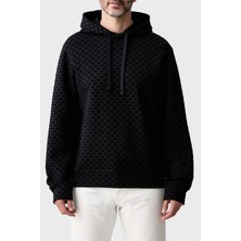 Armani Exchange Logolu Pamuklu Regular Fit Kapüşonlu Sweat Erkek Sweat XM002903 AF10818 UB101
