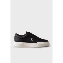 Calvin Klein Deri Logolu Sneaker Ayakkabı HM0HM02326BEH Erkek Ayakkabı HM0HM02326 Beh