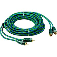 St. Morritz Forx X-1122G 2 Rca + 2 Rca Bakır 5 Metre Kablo