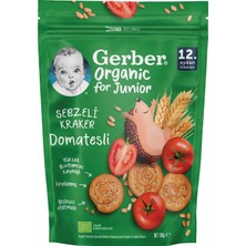 Gerber Organik Tahıl Bazlı Domatesli Sebzeli Kraker  100 G