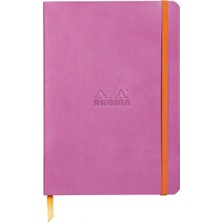 Rhodia Webnotebook A5 80 Yaprak Çizgili Yumuşak Kapak Ciltli Not Defteri Lila 117411