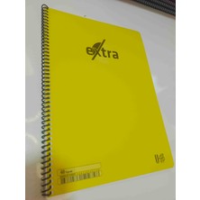 Extra 40 Yaprak Çizgisiz A4 Spırallı Defter