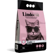 Lindocat Prestige Bebek Pudralı 10L İnce Taneli Kedi Kumu Koku ve Topaklanma Özelliği