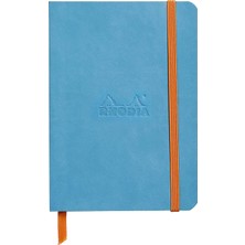 Rhodia Boutique Rodiaramma A6 Yumuşak Kapaklı Çizgili Not Defteri Turquoise Blue 117307C