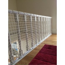 St. Morritz Merdiven Korkuluk Güvenlik Filesi 100CM x 4.50MT Güvenlik Ağı